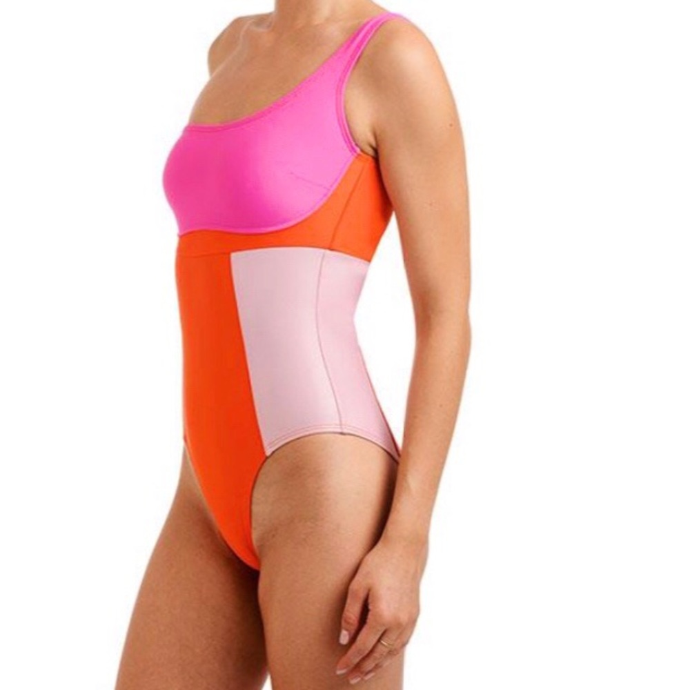 [S] Hollie Watman KOI SHOULDER ONE PIECE SWIMSUIT
